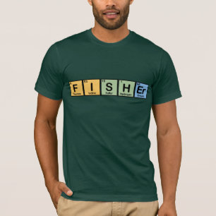 T-shirt Fisher a fait des éléments