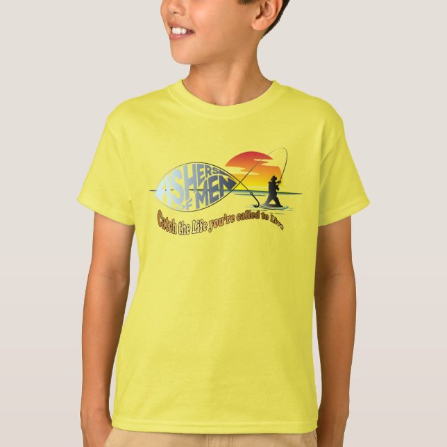 T-shirt Fisher des hommes | Enfants (Devant)