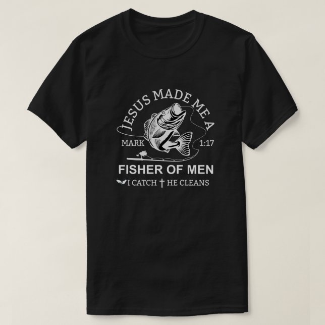 T-SHIRT FISHER OF MEN (Design devant)