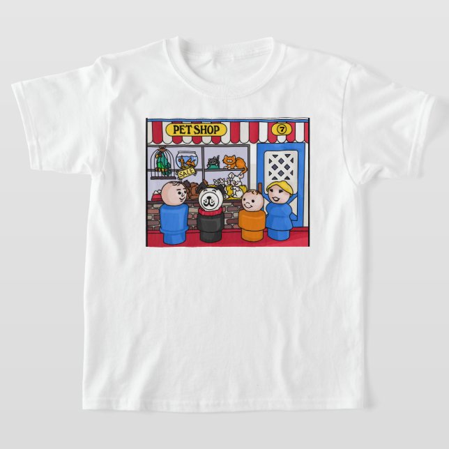 T-shirt Fisher Price Little People Animal Shop Boy (Poser)