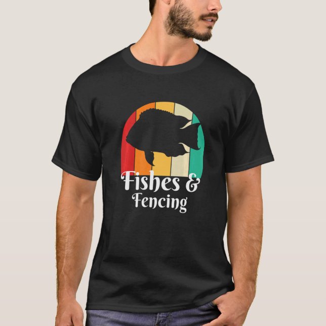 T-shirt Fishes and Fencing (Devant)