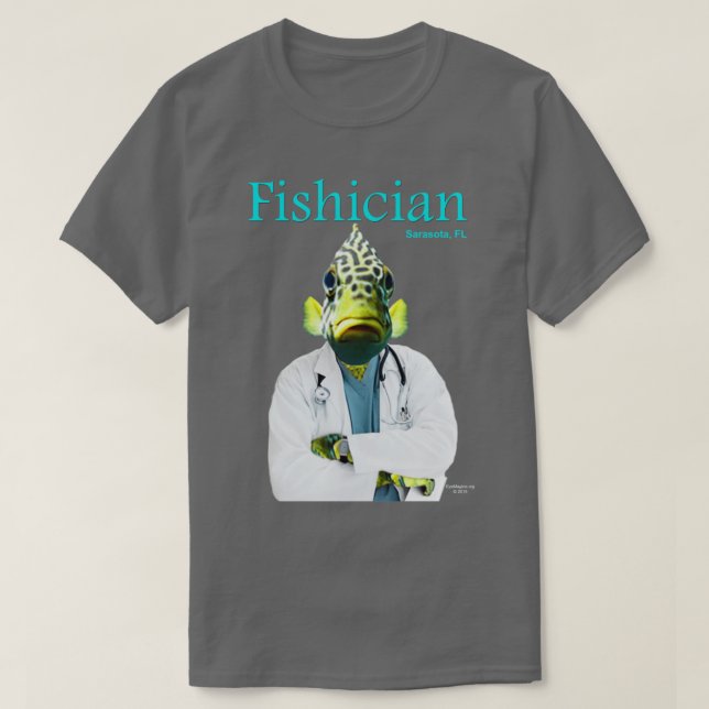 T-shirt Fishician 3 (Design devant)