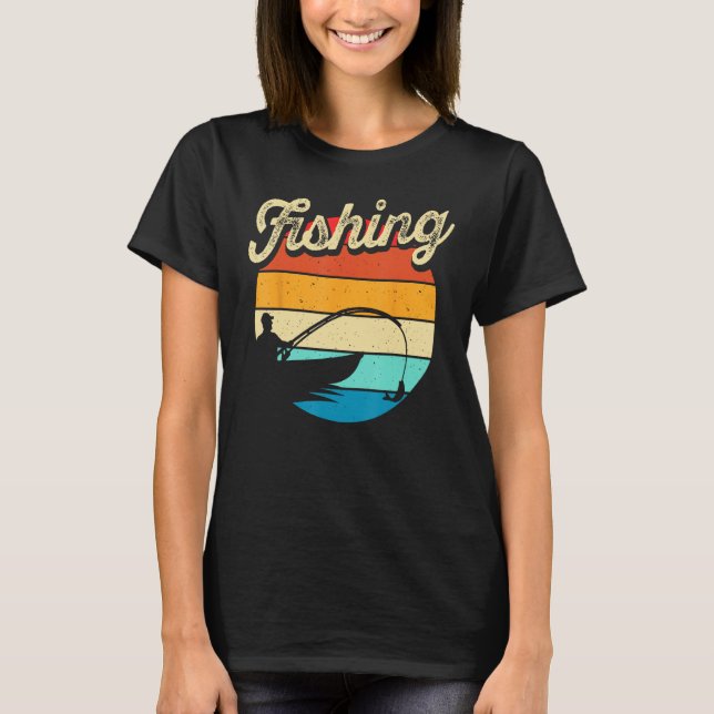 T-shirt Fishing Dad  Fathers Day for Men 3 (Devant)