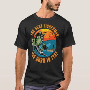T-shirt Fishing Fishman cite des poissons