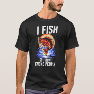 T-shirt Fishing Fishman cite fish 8