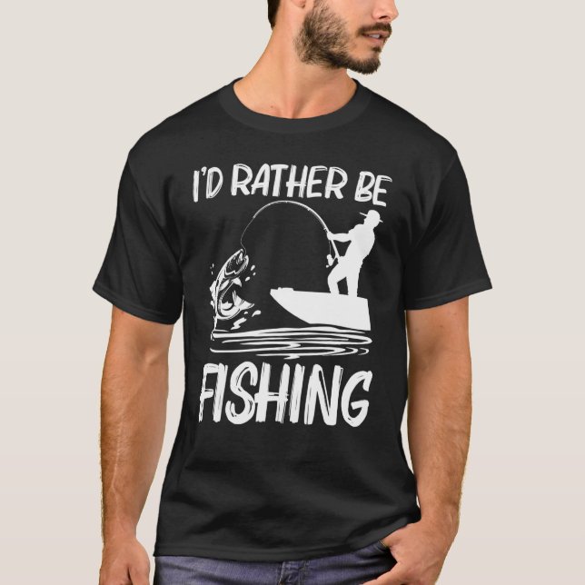 T-shirt Fishing For Men Women Fisherman Bait Boat Trip (Devant)