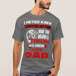 T-shirt Fishing Papa Triblend