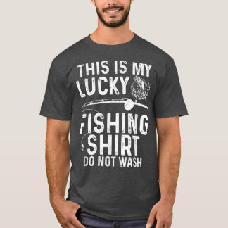T-shirt FishingNe Lavez Pas Drôle Chemises De Pêche Pour H