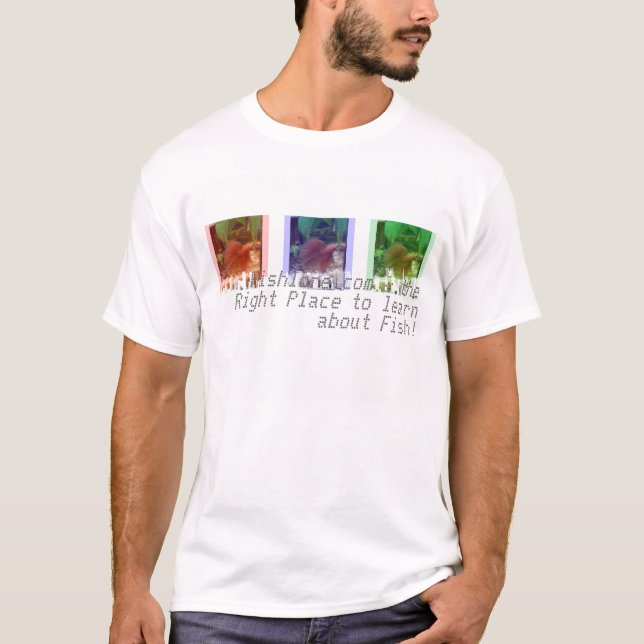 T-shirt Fishlore~ la chemise droite d'endroit (Devant)