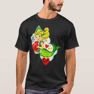 T-shirt Fishy Mermaid Valentine