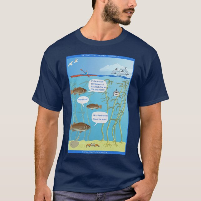 T-shirt Fissures dans le monde - Comment va l'eau ? -  (Devant)