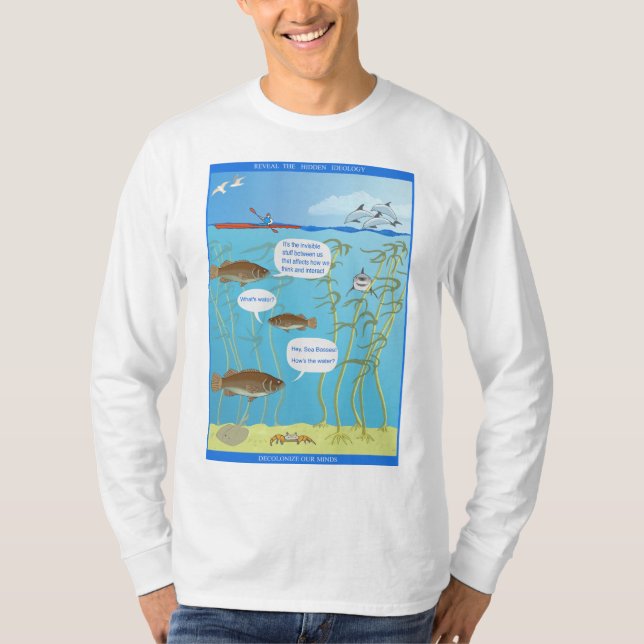 T-shirt Fissures dans le monde - Comment va l'eau ? -  (Devant)