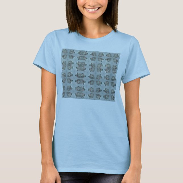 T-shirt Fissures, points, Bams (Devant)