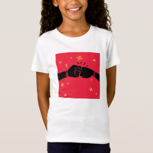 T-Shirt Fist Bump Best Friend