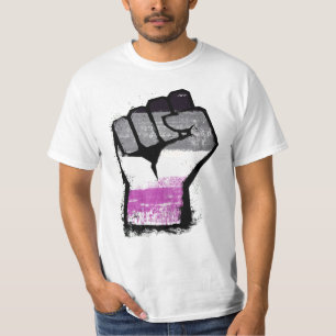 T-Shirt Fist de Fierté Asexuelle