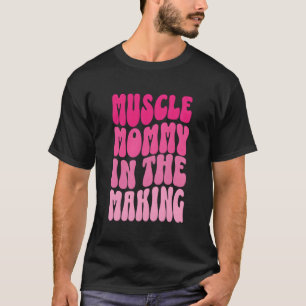 T-shirt Fitness Drôle Gym Pompe Muscle Mommy En Cours