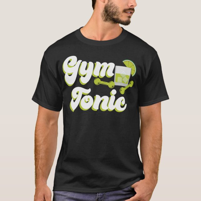 T-shirt Fitness Entraînement Gym Gym Tonic (Devant)