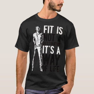 T-shirt Fitness girl
