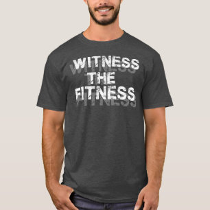 T-shirt Fitness Gym Motivation (Témoin De La Fitness)