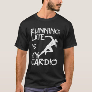 T-shirt Fitness Gym Yoga Les Coureurs D'Exercice En Retard