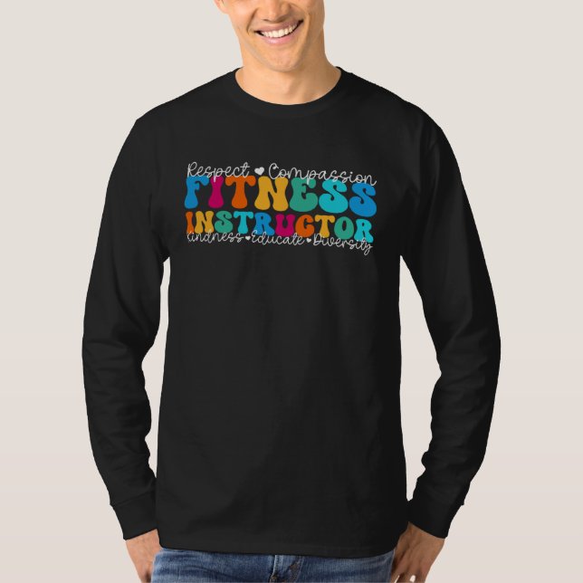 T-shirt Fitness Instructor Appreciation Week Back to Schoo (Devant)