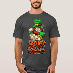 T-shirt Fitness Leprechaun Irish Strenght Goblin Gym