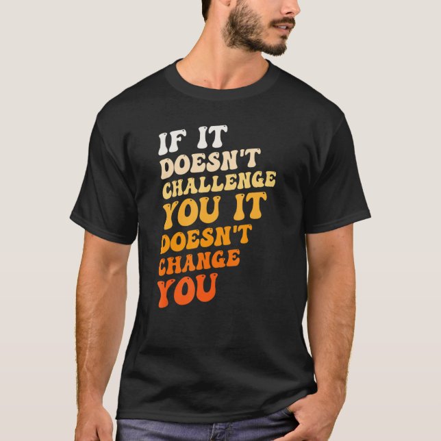T-shirt Fitness Motivation Believe In Yourself Inspiration (Devant)