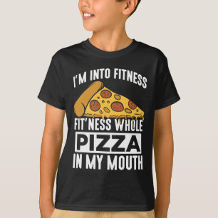 T-shirt Fitness Pizza Slice Restaurant Lover Gym Foody