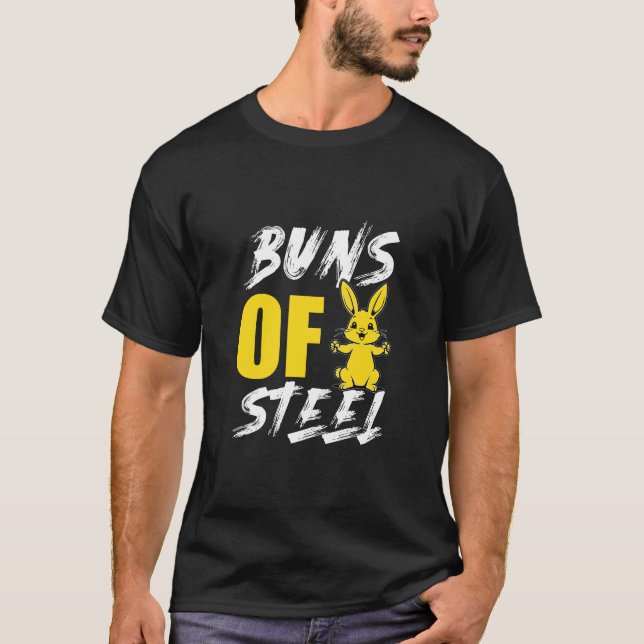 T-shirt Fitness Rabbit Lover Gym entraînement Funny Bun T- (Devant)