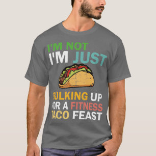 T-shirt Fitness Taco Drôle Gymnase Humoristique