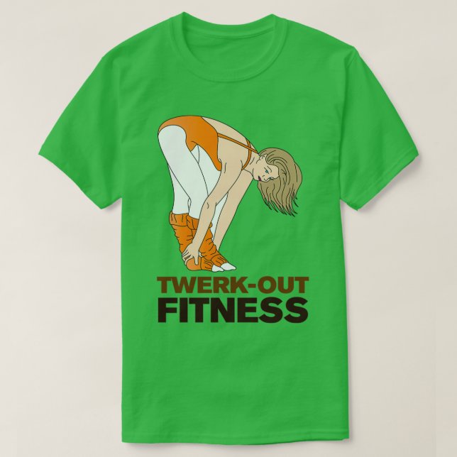 T-shirt Fitness Twerk (Design devant)