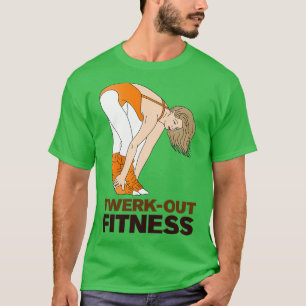 T-shirt Fitness Twerk