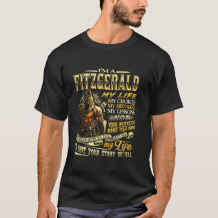 T-shirt FITZGERALD Nom de famille FITZGERALD Nom de famill