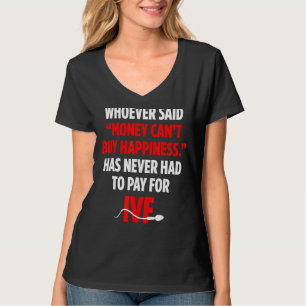 T-shirt FIV Guerrier Transfert d'argent Jour Infertilité