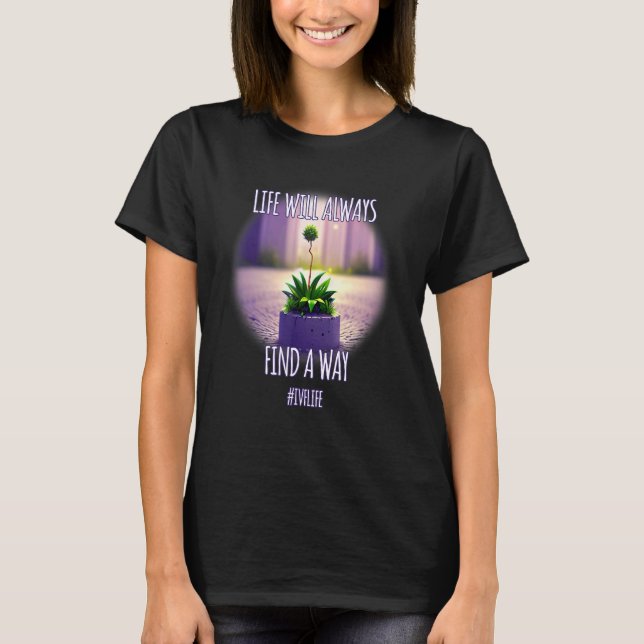 T-shirt FIV  IUI Infertilité  Embabies Maternité  Paternit (Devant)
