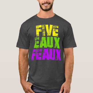 T-shirt Five Eaux Feaux NOLA Nouvelle Orléans Louisiane 20