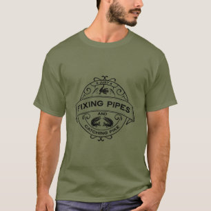 T-shirt Fixation des tuyaux et des brochettes à capter