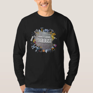 T-shirt Fixologue Handyman Outils Carpenter Laboratoire Wo