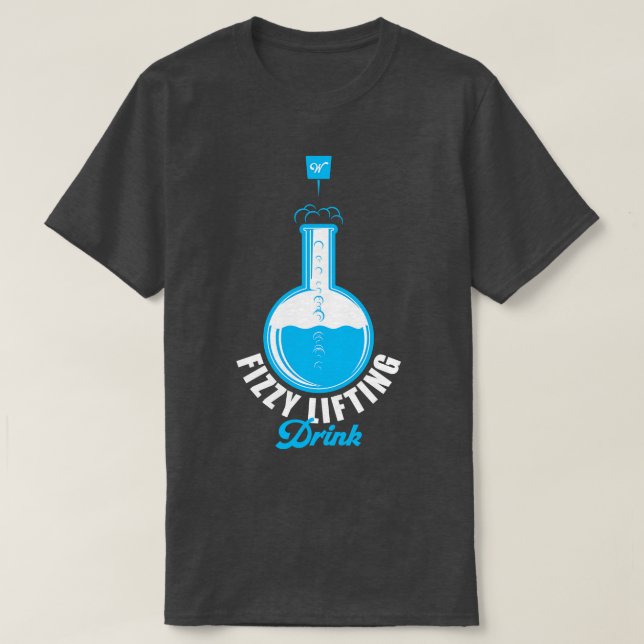 T-shirt Fizzy Lifting Drink Willy Wonka Charlie et Ch (Design devant)