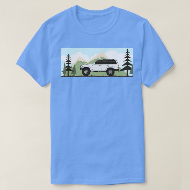 T-shirt fj80 Land Cruiser rétro (Design devant)