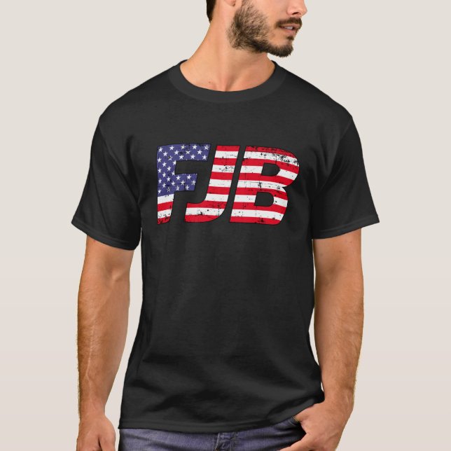T-shirt FJB drôle anti Biden Pro trump élection 2024 (Devant)