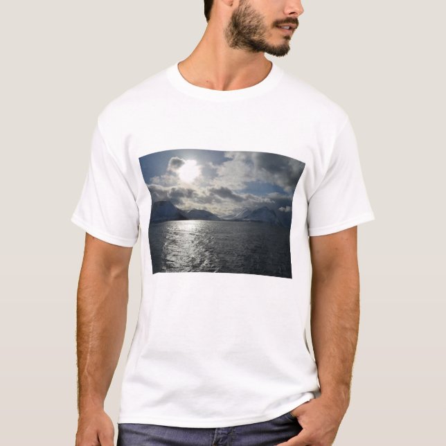 T-shirt Fjord Norvégien En T Chemise Hiver (Devant)