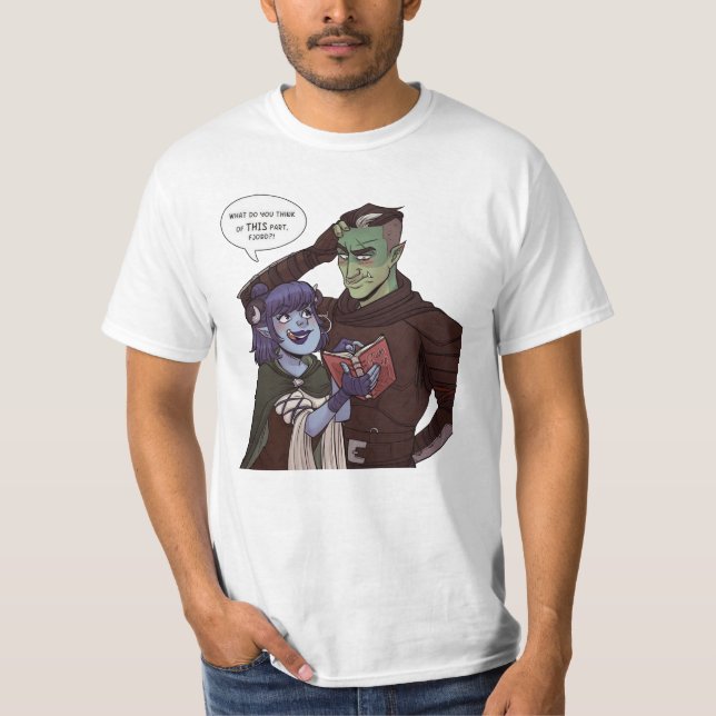 T-shirt Fjord tusktooth fille amour (Devant)