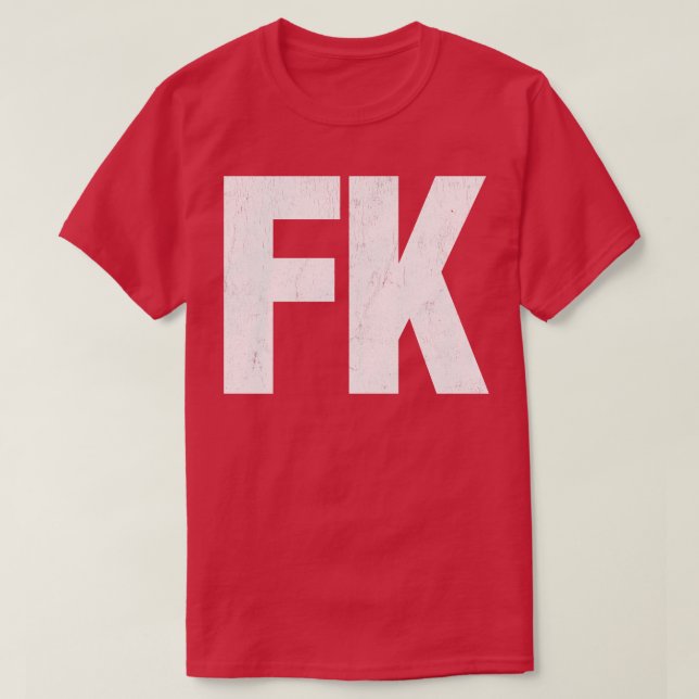 T-SHIRT FK (Design devant)