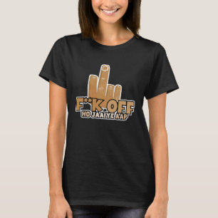 T-shirt Fk Off Ho Jaaiye Aap Bollywood Sarcastique  Hindi 