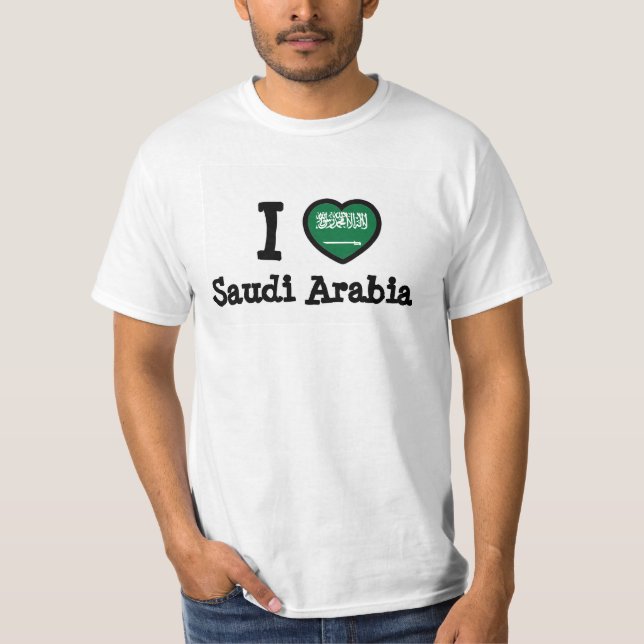 T-shirt Flag d'Arabie saoudite (Devant)