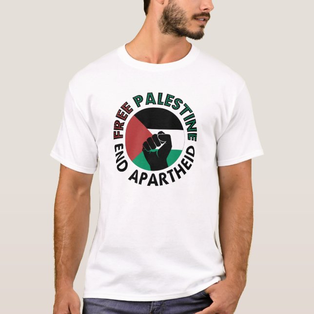 T-shirt Flag de la Palestine (Devant)