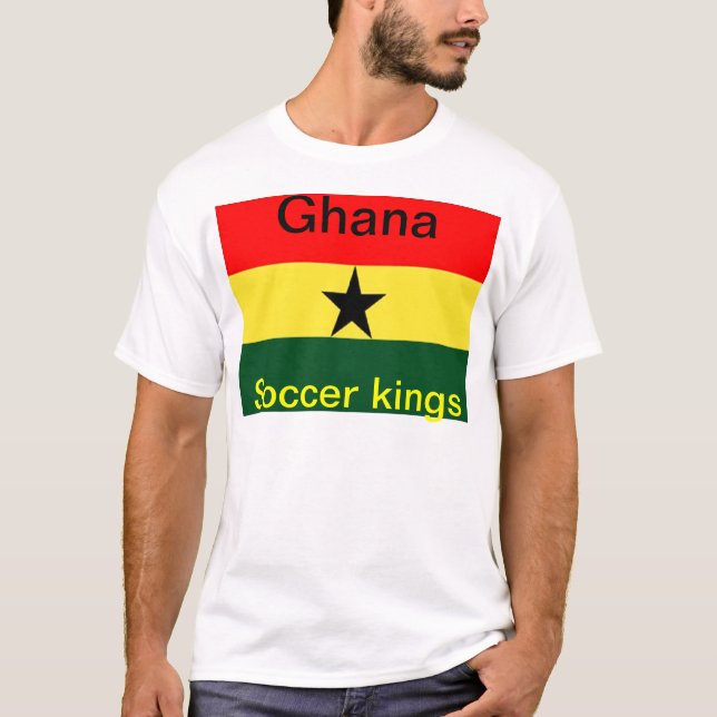 T-shirt Flag du Ghana (Devant)
