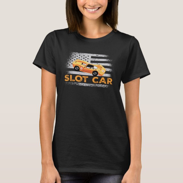 T-shirt Flag Flot Car Racing (Devant)