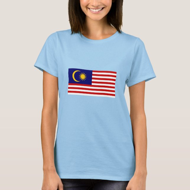T-shirt Flag malaisien (Devant)